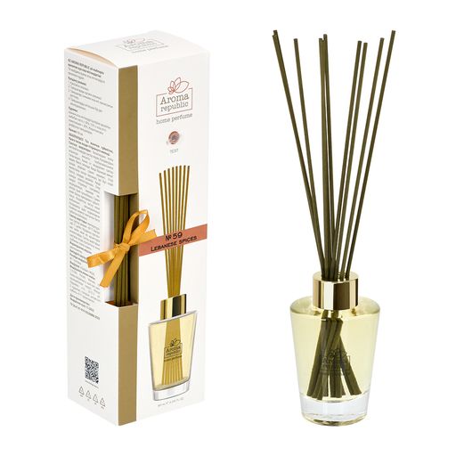 Ароматический диффузор в стеклянном флаконе 90 мл,№59 Lebanese spices