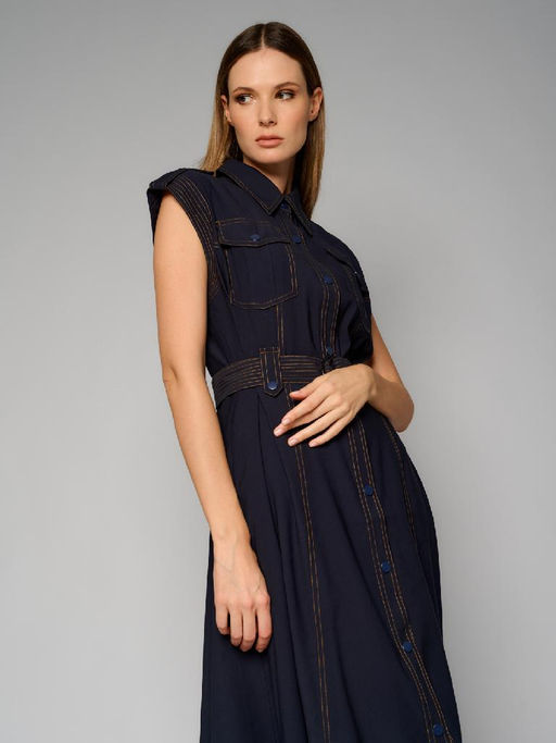 Платье женское 12521-35155 navy blue - Eleganzza фото 2