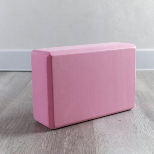 Блок для йоги и фитнеса спортивный 230х150х75 розовый / BY-120P /уп 100/ - Галеонтрейд фото 3