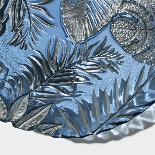 Тарелка Арабис, d=21.5 см, стекло, голубая - Simaland фото 7