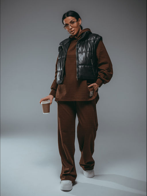 Соната костюм женский (коричневый)