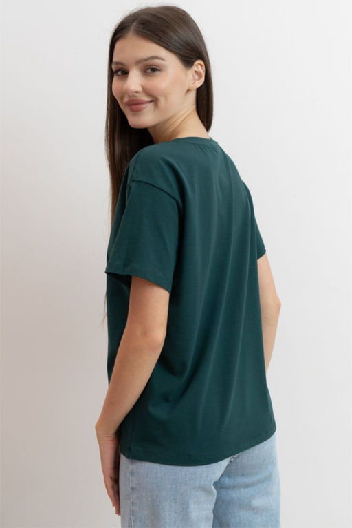 ФУТБОЛКА ЖЕНСКАЯ арт. 1900W-20205.2H-617 - Almando melado фото 3