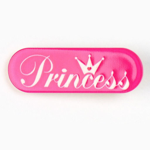 Цена за 4 шт. Заколка для волос Princess, 4.5 х 1.5 см