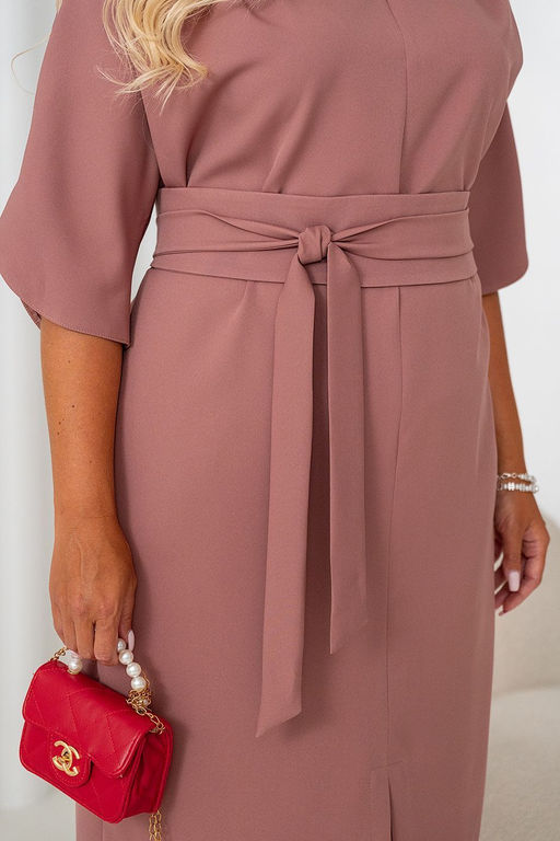 Платье А-359 пыльный кедр - Took a look фото 4