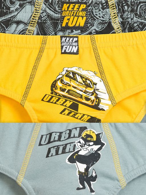 BULB3171(3шт. в упаковке) трусы для мальчиков