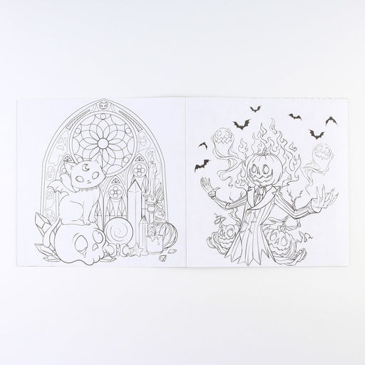 Раскраска-антистресс «Ведьмочка», 20 стр.