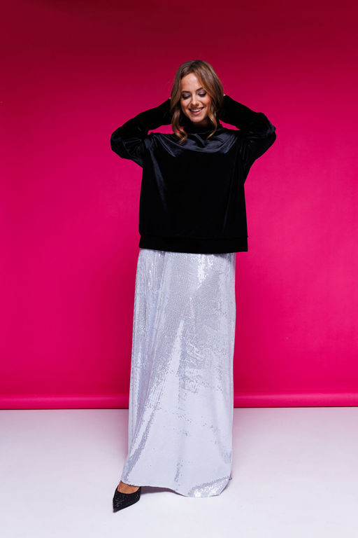 Джемпер AURA 2128-170 черный  фото 3