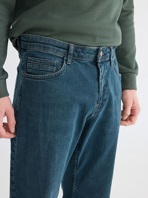 790 Rahat Kal?p Erkek Jean Pantolon