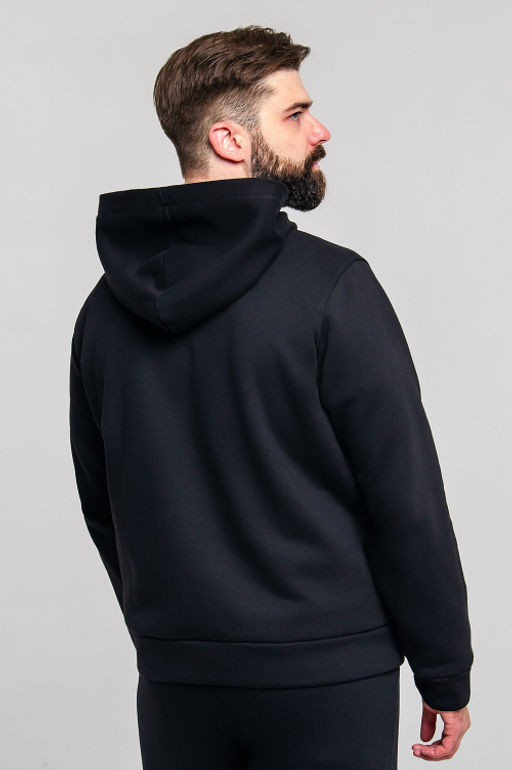 Арт. 69301 Толстовка мужская с начесом 50-58 (5 шт) Цвет:черный - Идеал фото 8