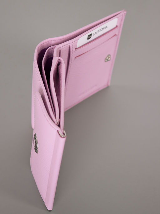 LACCOMA кошелек LA-2076-фиолетовый натуральная кожа  фото 7
