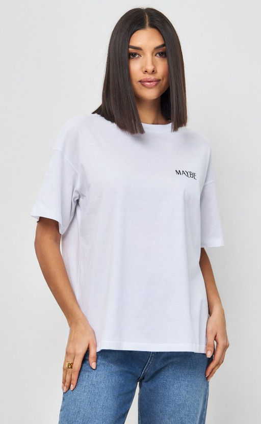 Футболка P412-067-818 white - Fine joyce фото 8