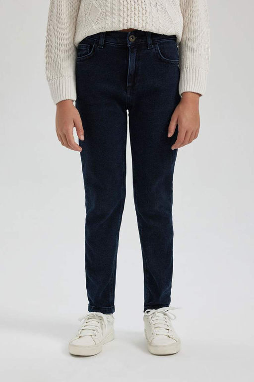 Джинсовые брюки узкого кроя для мальчиков скинни - Defacto фото 8