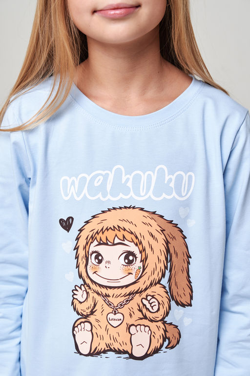 Пижама Ушастик длинный рукав