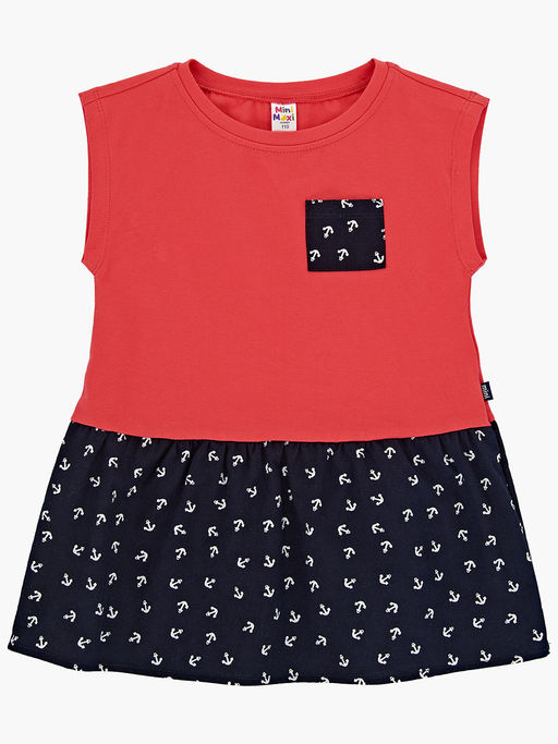 Футболка для девочки UD 1422 коралловый - Mini maxi фото 3