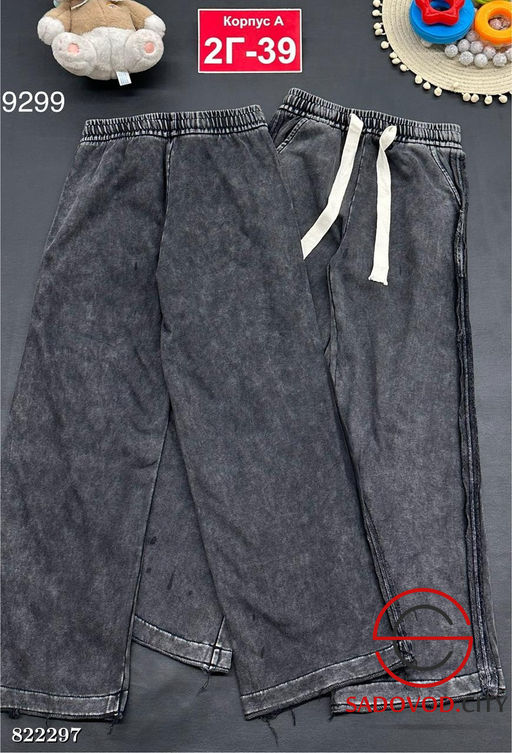 Штаны для девочки на резинке