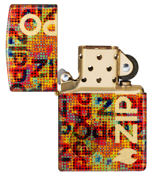 Зажигалка ZIPPO Слияние пикселей | Pixel Fusion 46386  фото 4