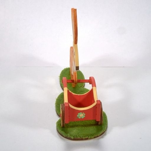 Пасхальный кролик с тележкой 310-2 - Idh фото 5