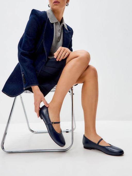 25502008054, Балетки женские, ARGO Натуральная кожа фото 6