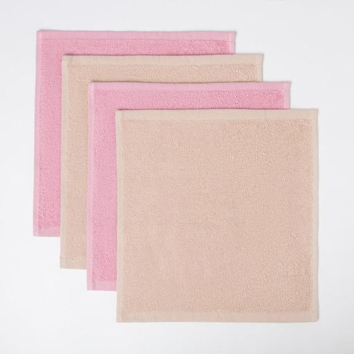 Набор декоративных махровых салфеток Love 30х30 см - 4 шт, 100% хлопок, 340 гр/м2 - Этель фото 2