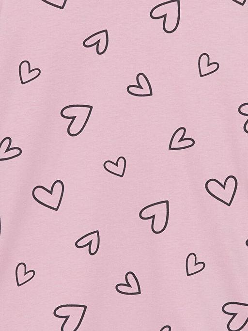 Bisiklet Yaka K?z ?ocuk Ti??rt - Waikiki фото 2