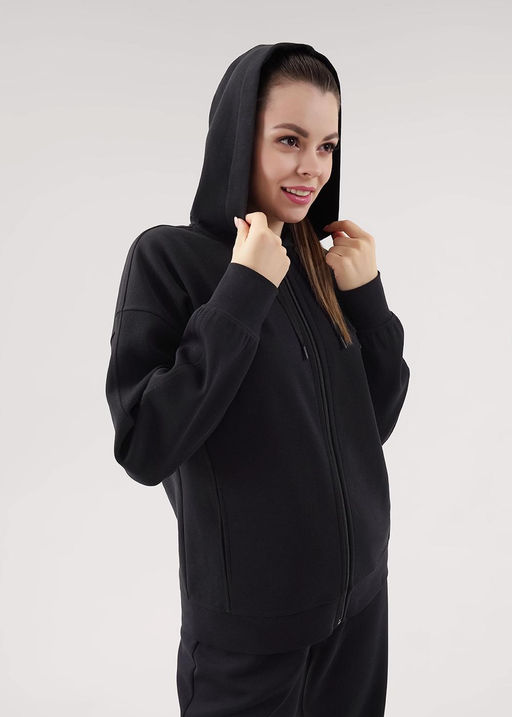 CLE LJ15-100 черн Куртка жен. чёрный - Clever wear фото 4