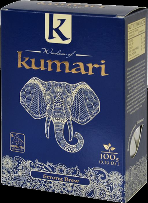 Kumari. Strong Brew Tea 100 гр. карт.пачка