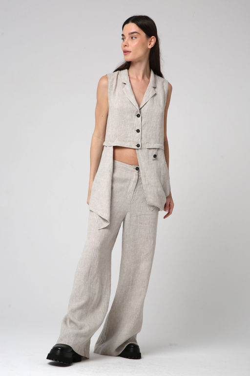 Жилет ЛЕН - Жан и параскева фото 10