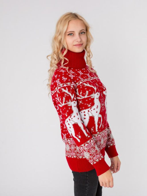 Водолазка "Северные олени"