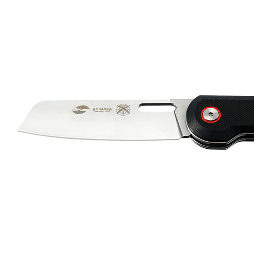 Нож складной 114 мм STINGER FK-C01-BLK фото 4