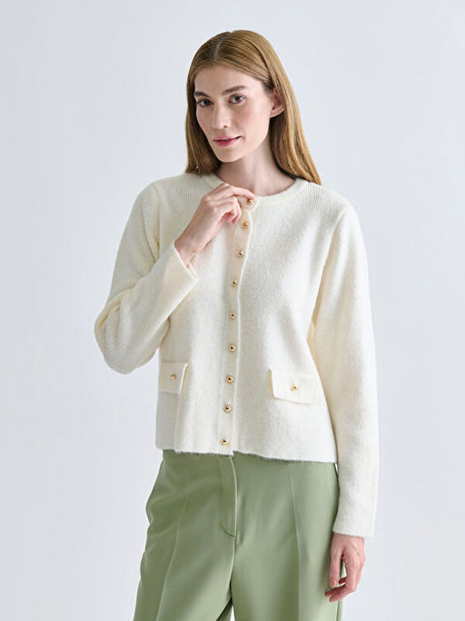 Bisiklet Yaka Kad?n Triko H?rka