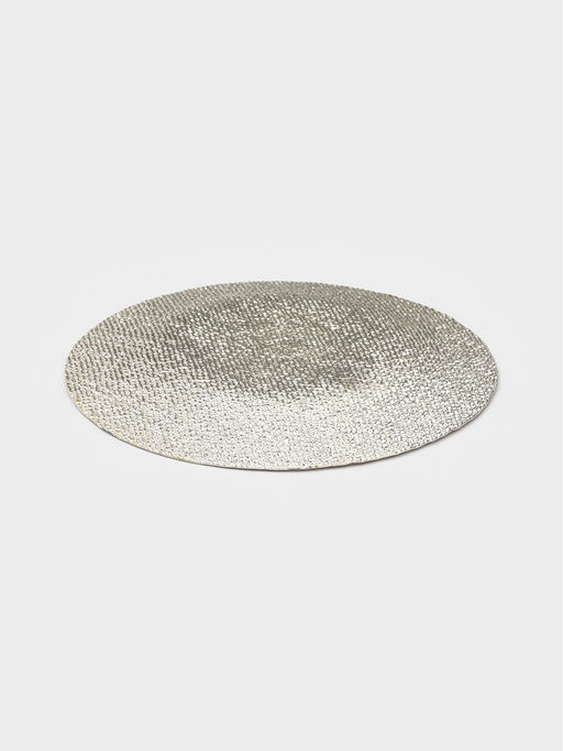 Тарелка подстановочная Magistro Bronze, d=33 см, стекло, золотистый