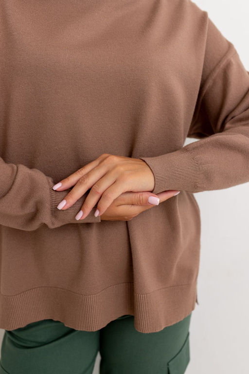 Джемпер Д-271 кофе - Took a look фото 4