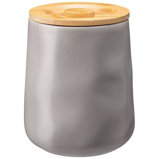 БАНКА ДЛЯ СЫПУЧИХ BRONCO MEADOW 15*12 СМ 1400 МЛ СЕРАЯ