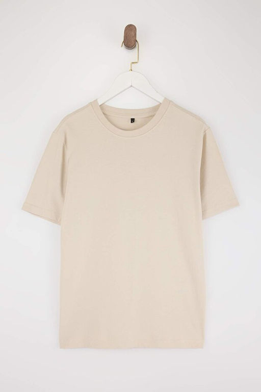 Ta_-Bordo-Koyu Kahverengi 3l_ Paket Slim/Dar Kesim Basic %100 Pamuk Tok Kuma_ T-shirtTMNSS19BO0007 - Trendyolmilla фото 2