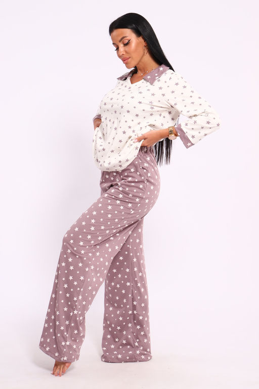 33524 Пижама с брюками палаццо - Натали фото 9