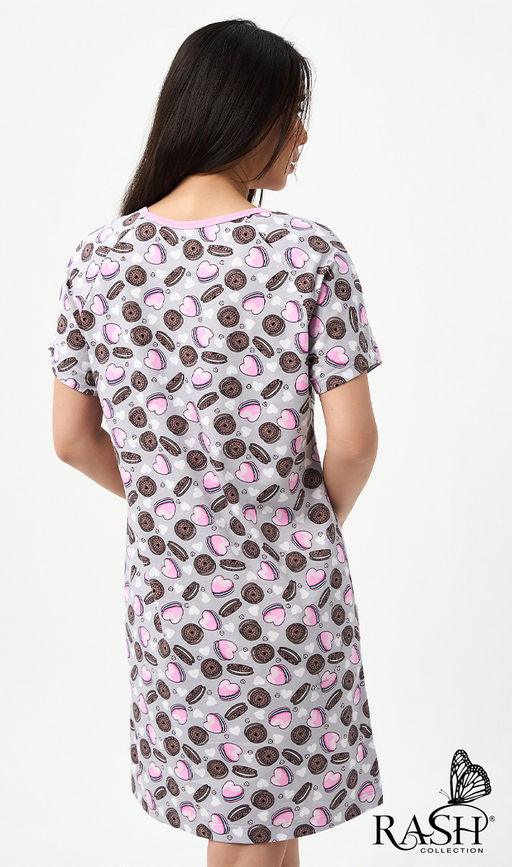 Ночная сорочка "Печеньки" Цвет:как на фото