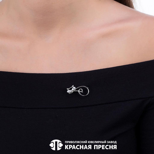 БРОШЬ 13815130Пл - Красная пресня фото 2