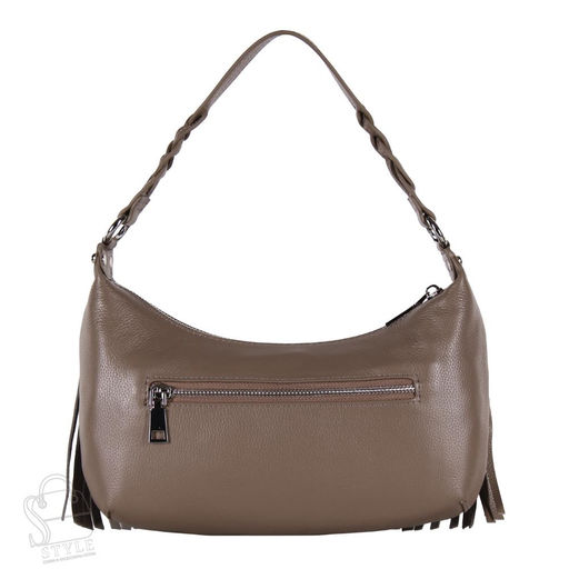 Сумка женская кожаная 3580VG gray Vitelli Grassi в Новосибирске