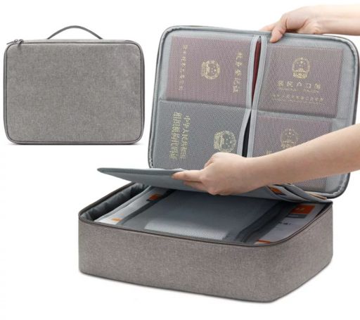 Органайзер для документов А4 (2 вставки) Серый