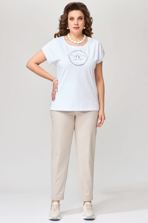 Платье FITA 1193 кофейный  фото 54