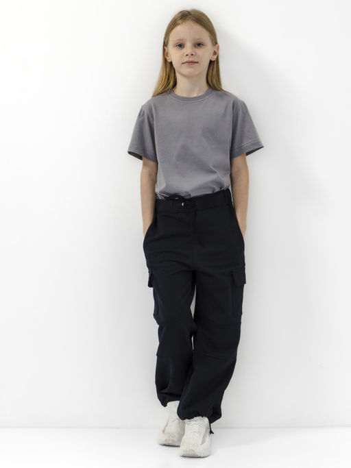 CHILLEASY 140011C-38 Брюки для девочки, Черный