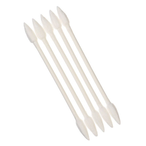 Ватные палочки, пакет 100 шт., наконечник - острый, хлопок/бумага(стик)