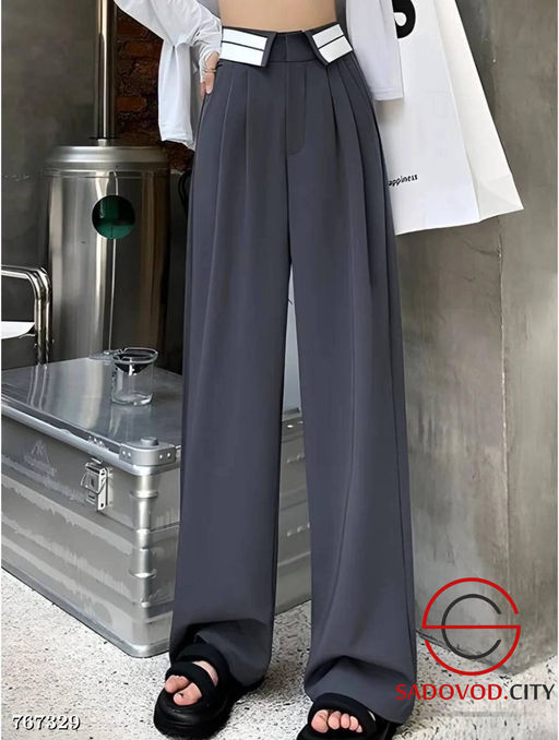 Классические брюки палаццо женские