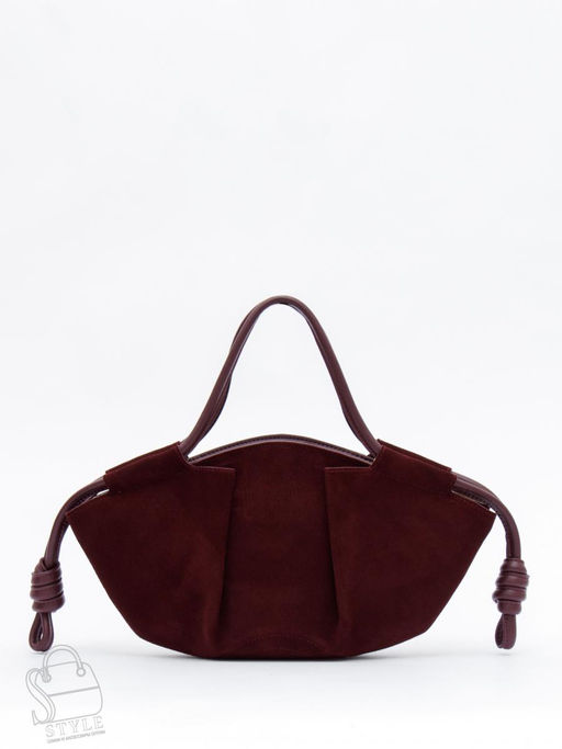 Сумка женская кожаная 99071-1NN wine red  Natale Navetta