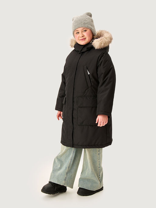 Парка п5з6425 черный