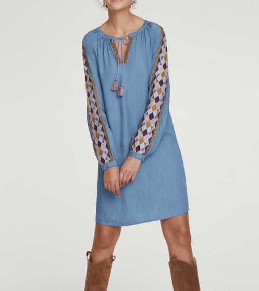 Платье, голубое - Heine фото 6