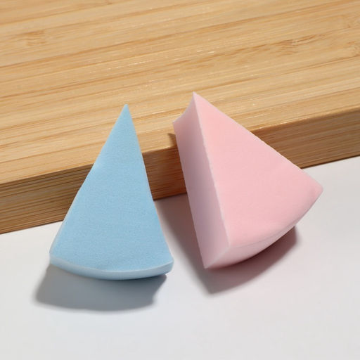 Цена за 2 шт. Спонжи для макияжа, набор - 8 шт., 3.5×3 см, разноцветные