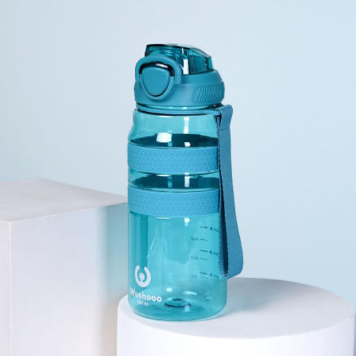 Бутылка для воды спортивная Woohooo H2O цвет Light Blue 850 ml - Галеонтрейд фото 2