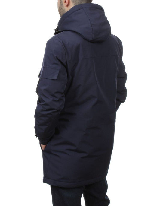 2185 DK. BLUE Куртка мужская зимняя облегченная (130 гр. холлофайбер)