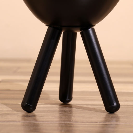 Кашпо на подставке Блэки, набор 2 шт., d=28 см, d=23 см, металл - Simaland фото 5